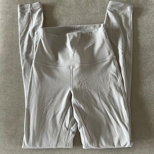 Lululemon Align 28” Double Lined Leggings - Light Grey Size 2
